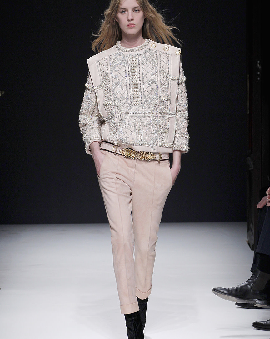 Balmain paris fashion discount week fall 2012