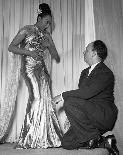 Josephine Baker & Pierre Balmain